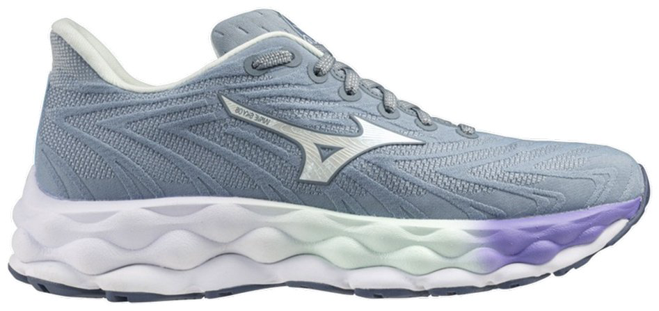 Кроссовки Mizuno Wave Sky 8 голубой, серый купить,105900