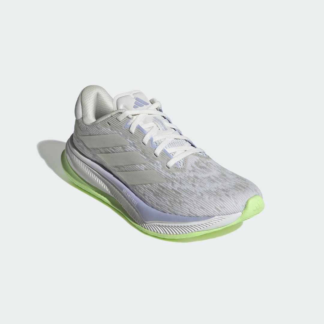 Кроссовки adidas SUPERNOVA COMFORTGLIDE W серебристый, сиреневый купить,NaN