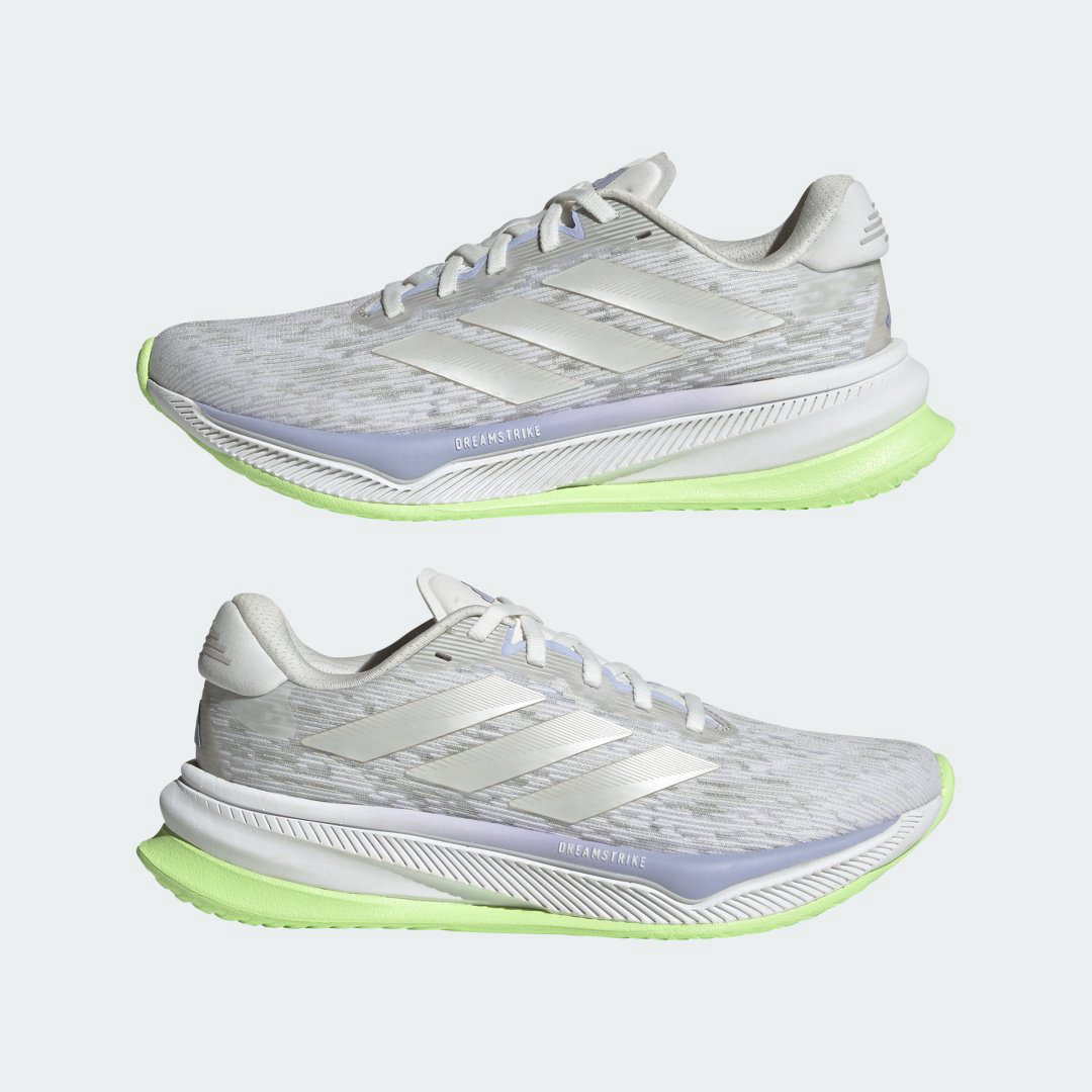 Кроссовки adidas SUPERNOVA COMFORTGLIDE W серебристый, сиреневый купить,NaN