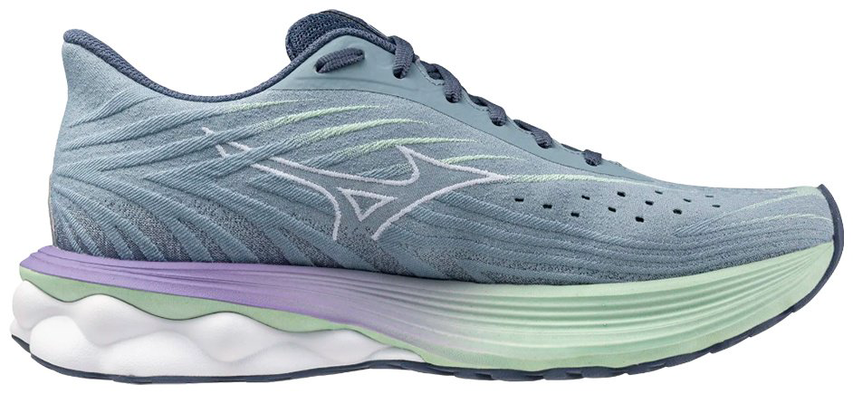 Кроссовки Mizuno Wave Skyrise 6 голубой, серый купить,NaN