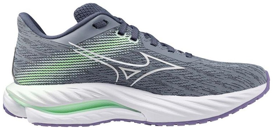 Кроссовки Mizuno Wave Inspire 21 серый, синий купить,NaN