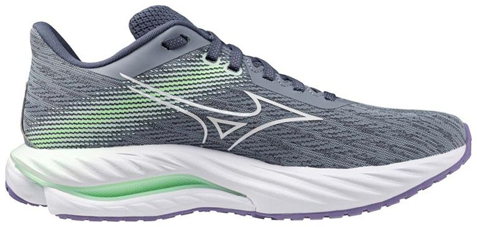 Кроссовки Mizuno Wave Inspire 21 серый, синий купить,NaN