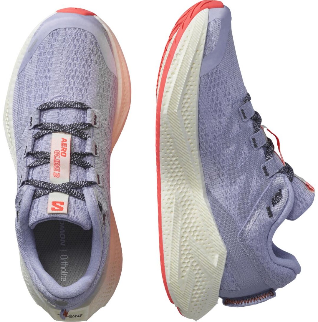 Кроссовки Salomon Aero glide 3 фиолетовый