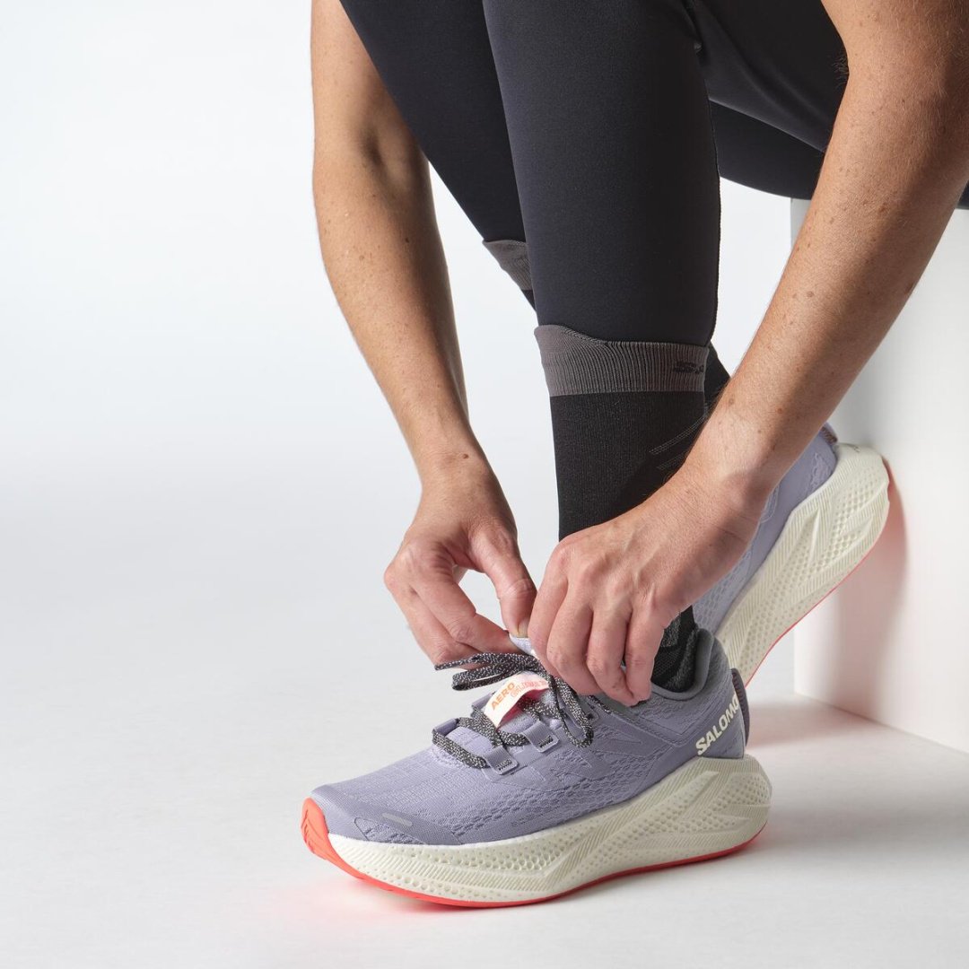 Кроссовки Salomon Aero glide 3 фиолетовый