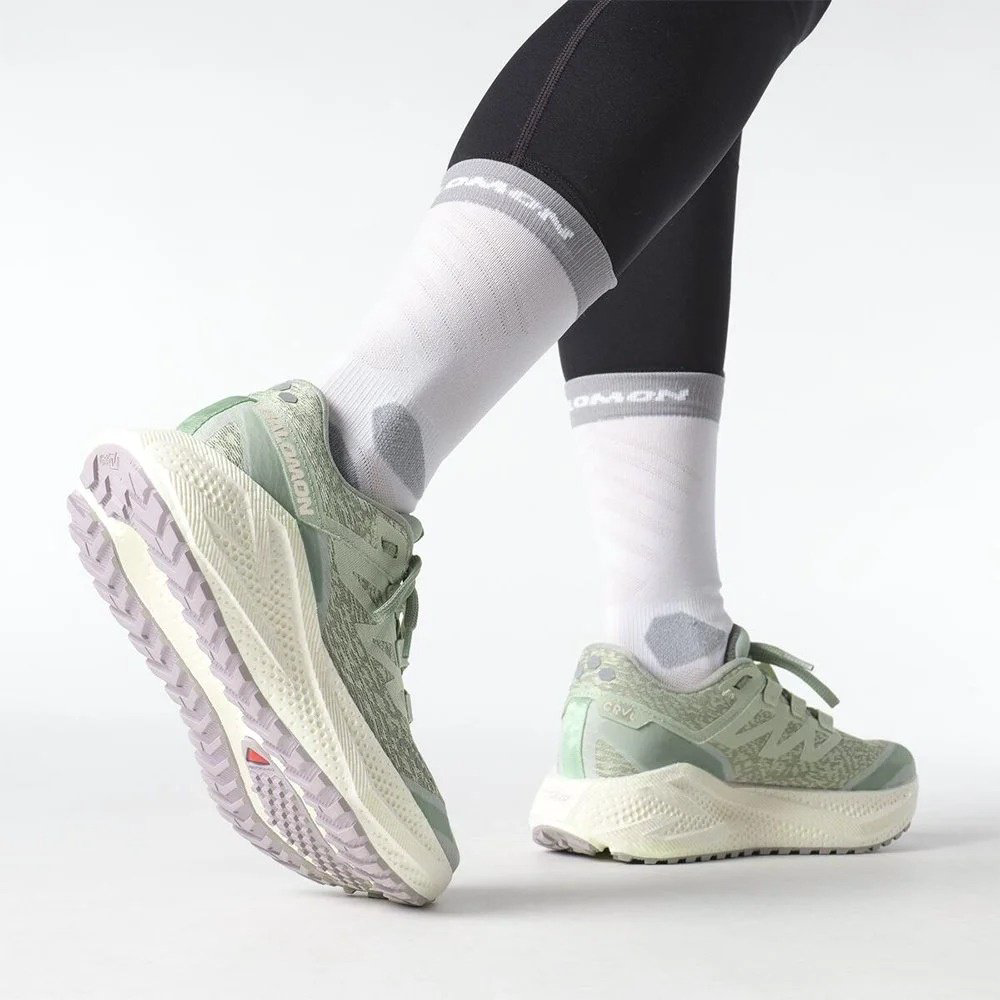 Кроссовки Salomon Aero Glide 3 Grvl светло-зеленый купить,89900