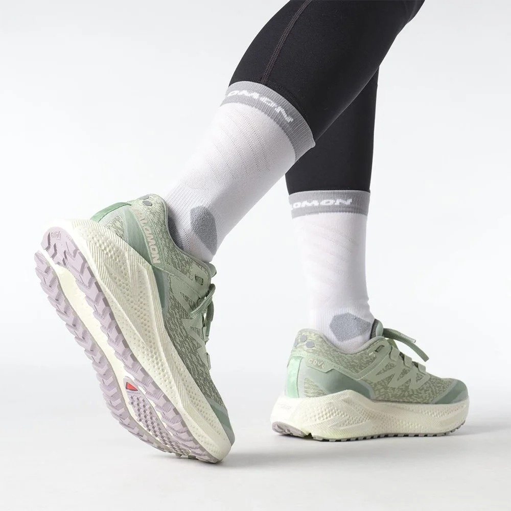 Кроссовки Salomon Aero Glide 3 Grvl светло-зеленый купить,89900