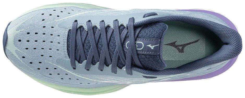 Кроссовки Mizuno Wave Skyrise 6 голубой, серый купить,NaN