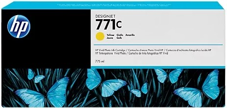 Картридж HP B6Y10A желтый