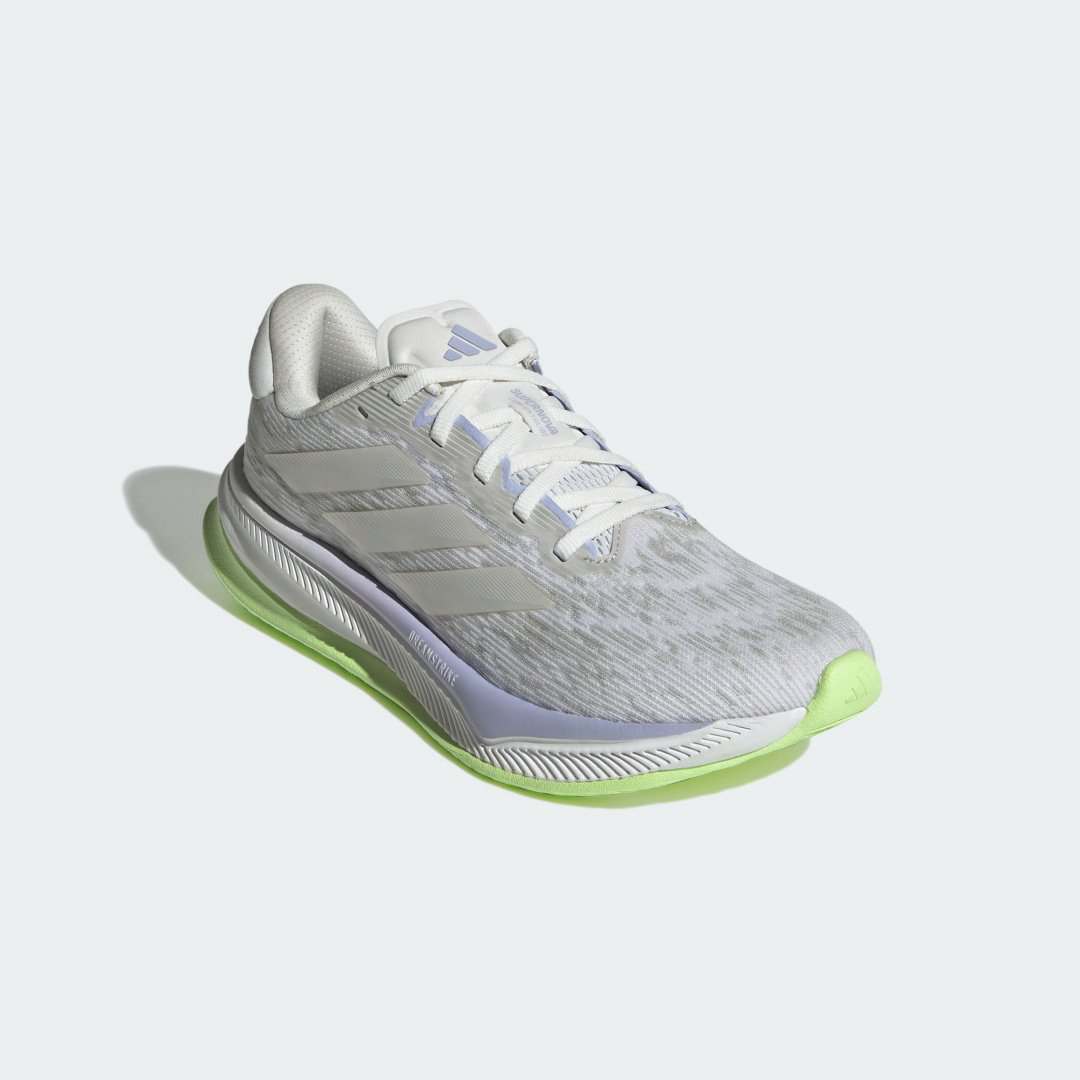Кроссовки adidas SUPERNOVA COMFORTGLIDE W серебристый, сиреневый купить,NaN
