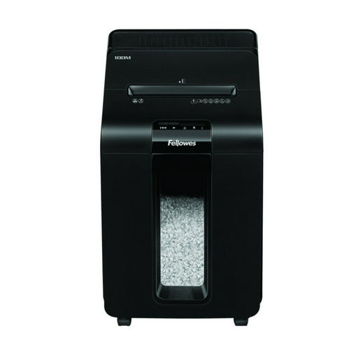 Шредер Fellowes AutoMax 100M черный