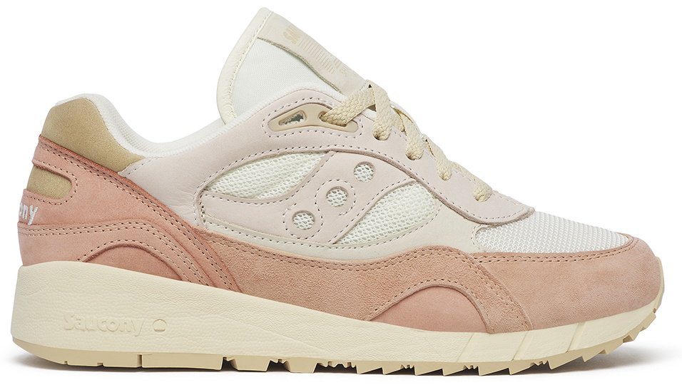 Кроссовки Saucony Shadow 6000 бежевый, белый