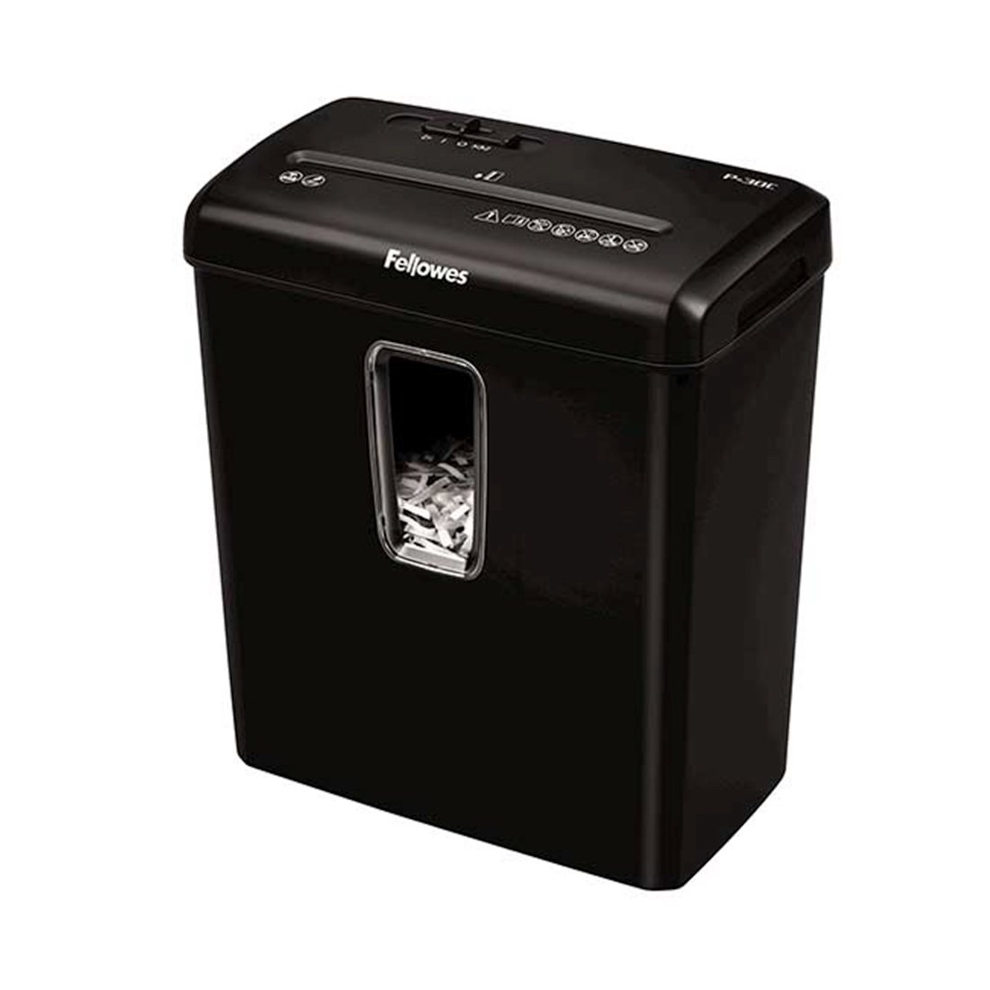 Шредер Fellowes Powershred P-30C черный