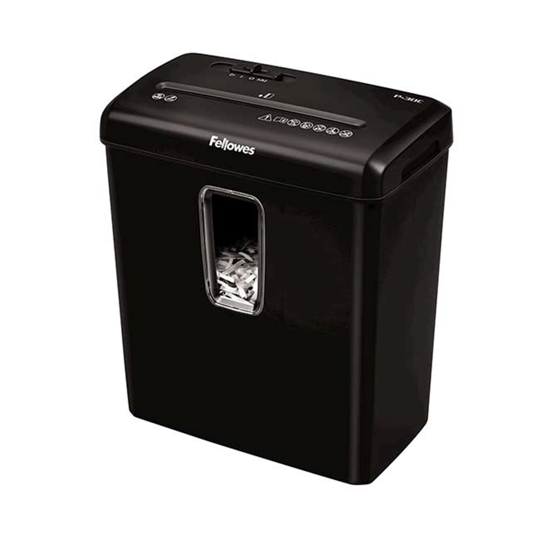 Шредер Fellowes Powershred P-30C черный