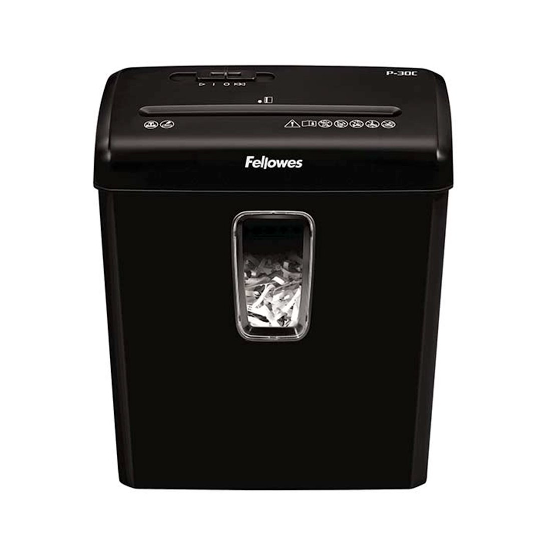 Шредер Fellowes Powershred P-30C черный купить,NaN