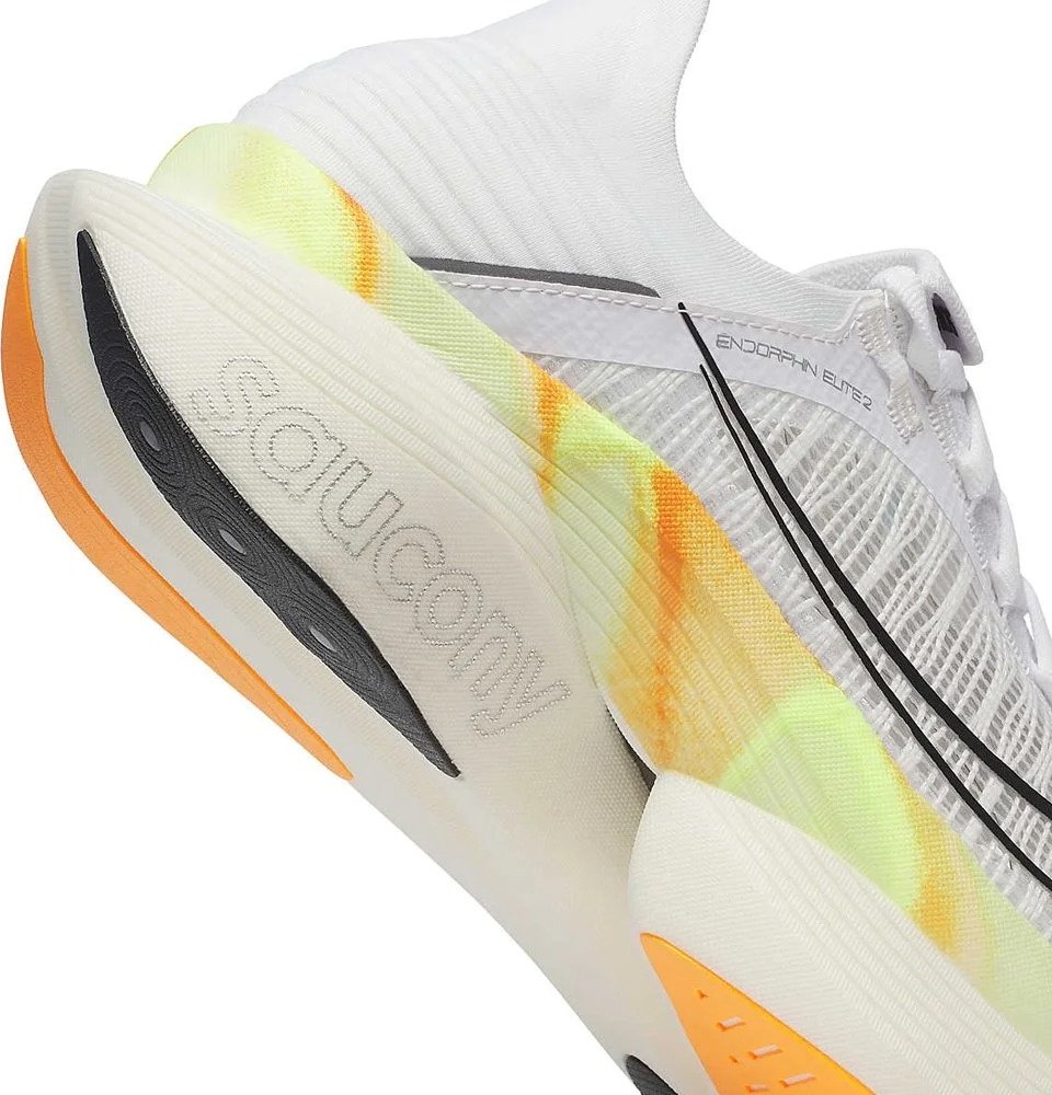 Кроссовки Saucony Endorphin elite 2 белый, желтый купить,139900