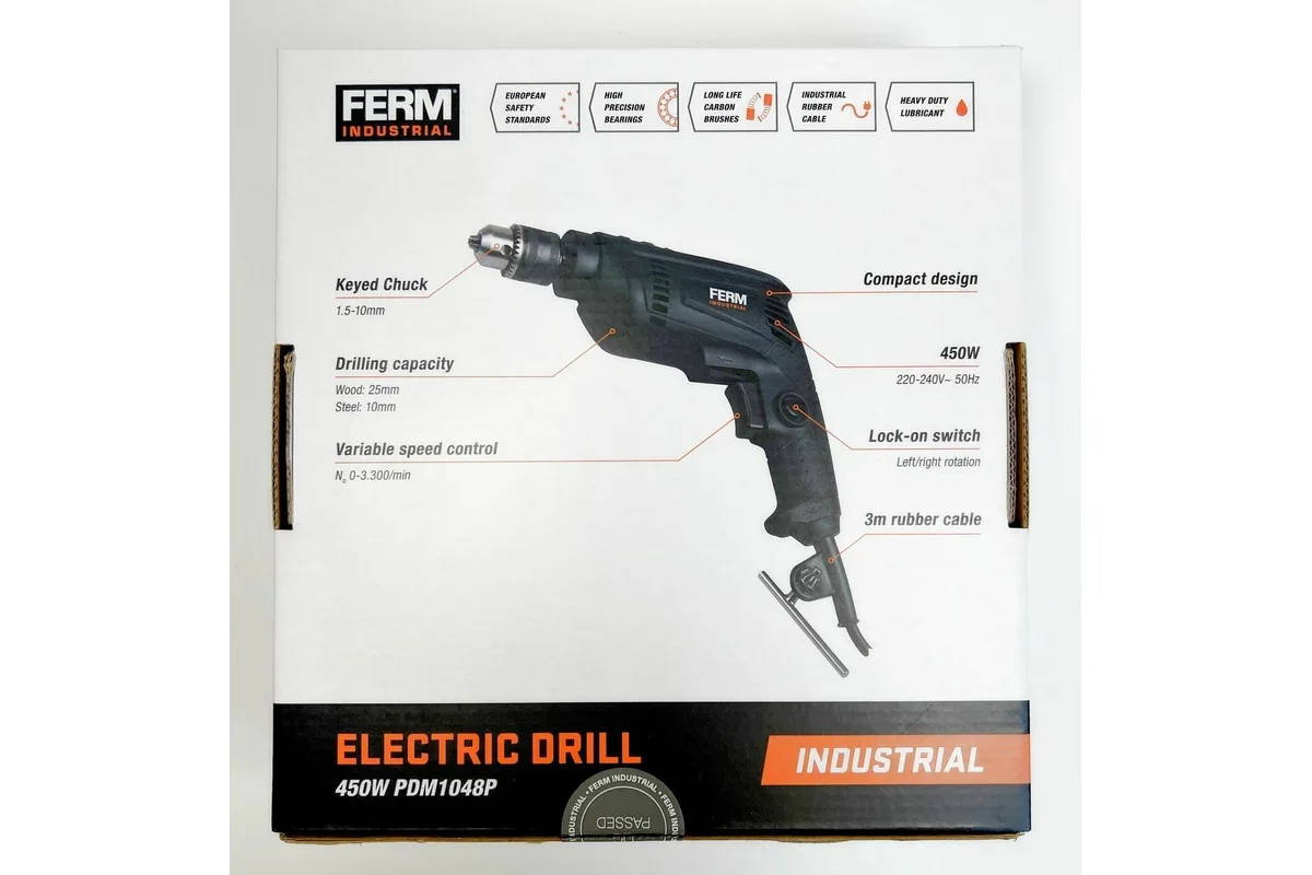 Дрель Ferm PDM1048P - ForteMarket Дрель Ferm PDM1048P купить,0