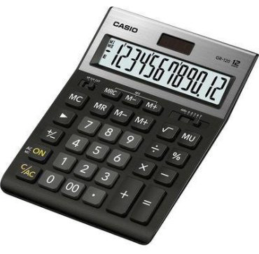 CASIO настольный GR-120-W-EP черный