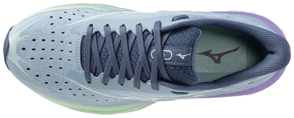 Кроссовки Mizuno Wave Skyrise 6 голубой, серый купить,NaN