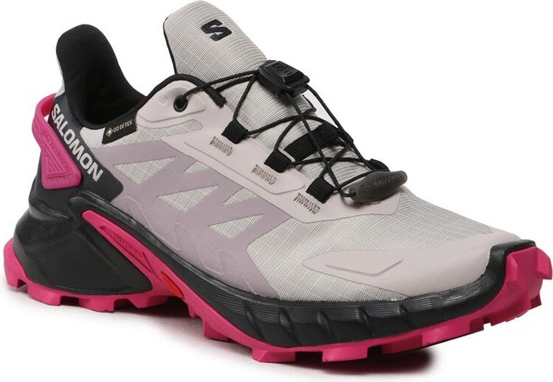 Salomon Supercross 4 gtx 417355 розовый, серый купить,NaN