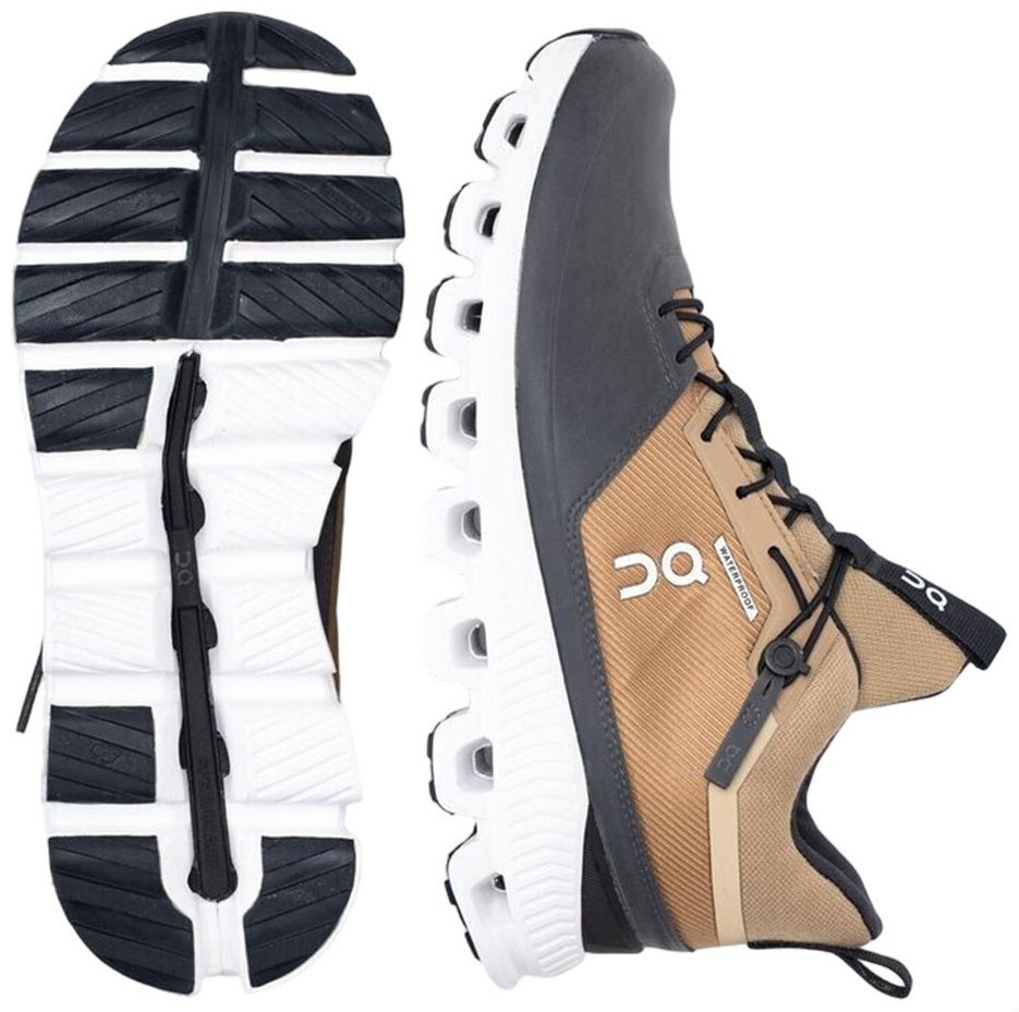 Кроссовки ON Cloud Hi Waterproof 1 коричневый купить,NaN