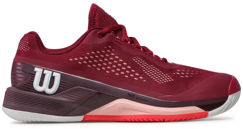 Кроссовки Wilson WRS330680 burgundy 39 купить,NaN