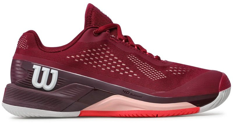 Кроссовки Wilson WRS330680 burgundy 39 купить,NaN