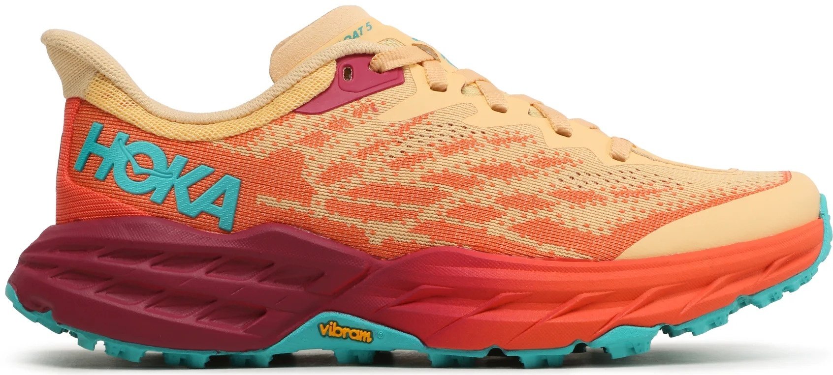 Кроссовки Hoka Speedgoat 5 оранжевый купить,NaN