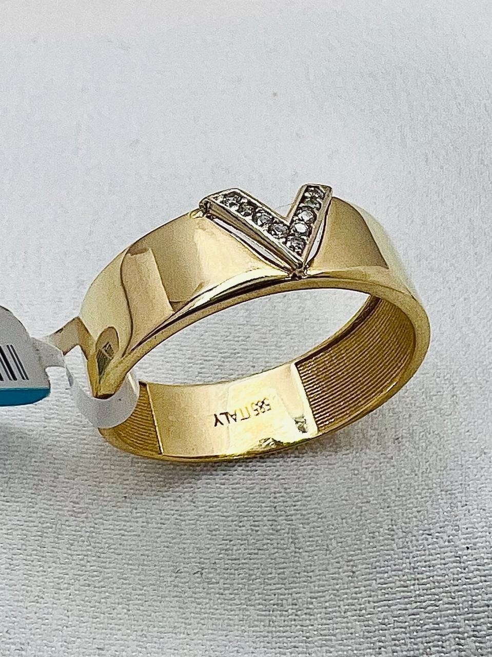 Кольцо Raia Gold 0902 размер 18 вес 2.43 г золото, без вставок купить,NaN