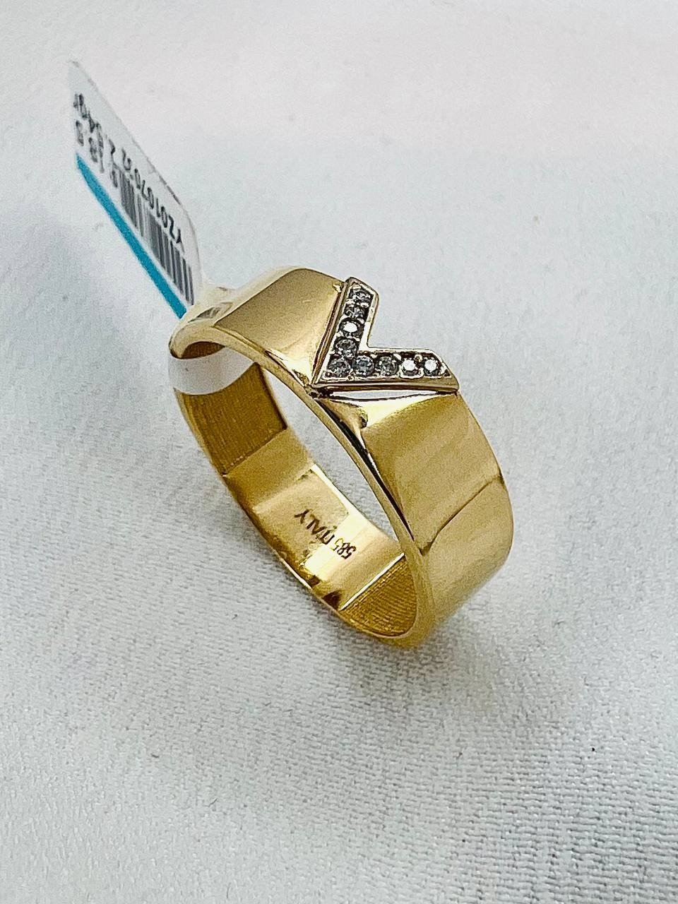 Кольцо Raia Gold 0902 размер 18 вес 2.43 г золото, без вставок купить,NaN