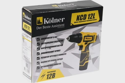 Дрель-шуруповерт Kolner KCD 12L