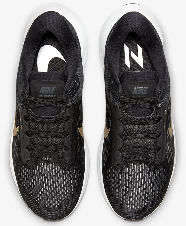 Кроссовки Nike Air Zoom Structure 24 черный купить,NaN