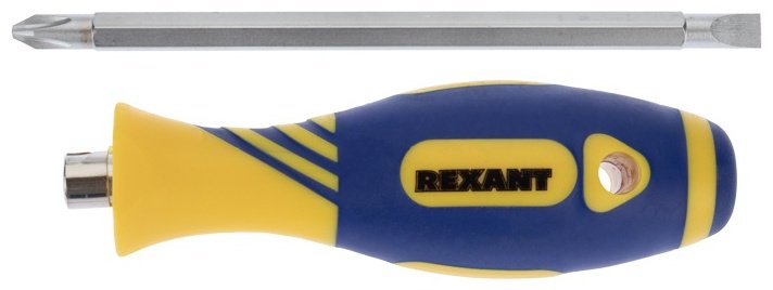 REXANT отвертка двусторонняя 12-4741, 1 шт. купить,NaN