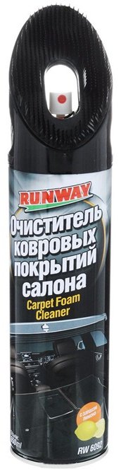 RUNWAY очиститель для велюра, для ковров, для текстильной обивки RW6092 0.65 л - ForteMarket RUNWAY очиститель для велюра, для ковров, для текстильной обивки RW6092 0.65 л купить,NaN