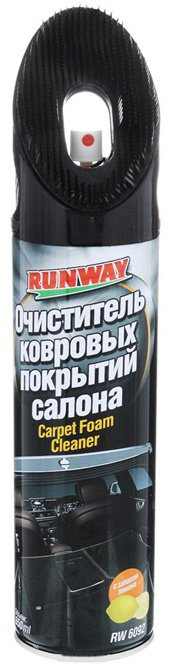 RUNWAY очиститель для велюра, для ковров, для текстильной обивки RW6092 0.65 л - ForteMarket RUNWAY очиститель для велюра, для ковров, для текстильной обивки RW6092 0.65 л купить,NaN