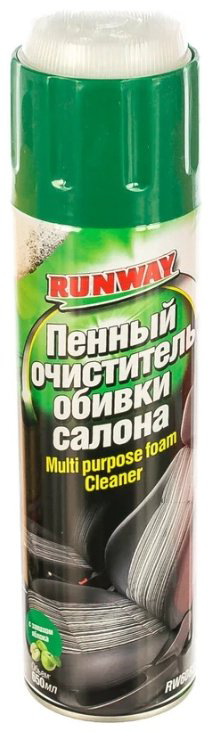 RUNWAY очиститель для велюра, для ковров, для пластика, для приборной панели, для текстильной обивки RW6083 0.65 л - ForteMarket RUNWAY очиститель для велюра, для ковров, для пластика, для приборной панели, для текстильной обивки RW6083 0.65 л купить,NaN
