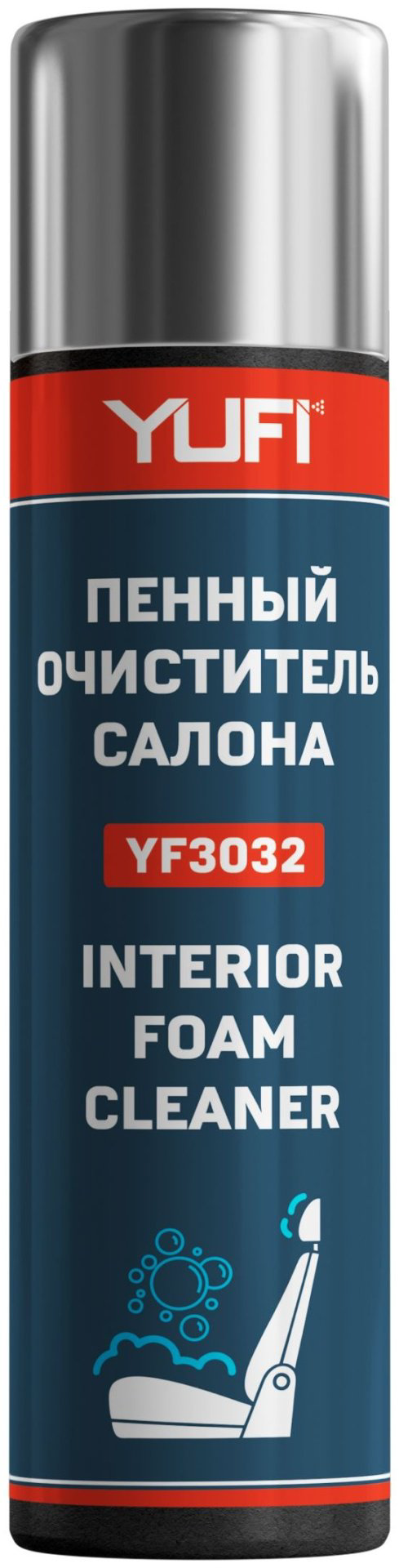 YUFI очиститель для велюра YF3032 0.65 л купить,NaN