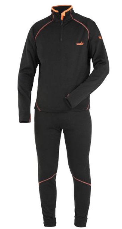 Термобелье Norfin  Winter Line 3025001 черно-оранжевое S