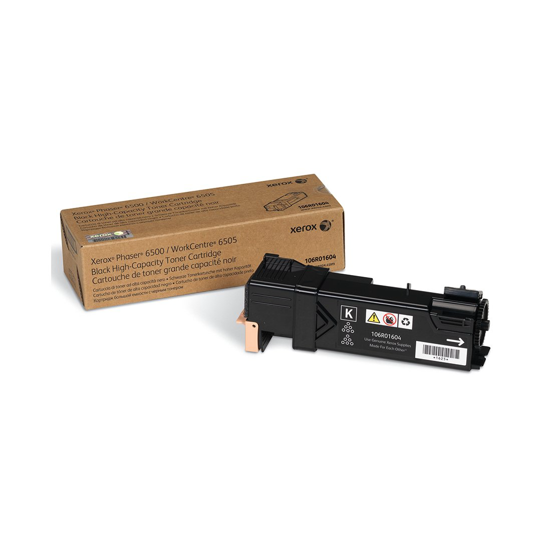 Тонер-картридж Xerox 106R01604 чёрный