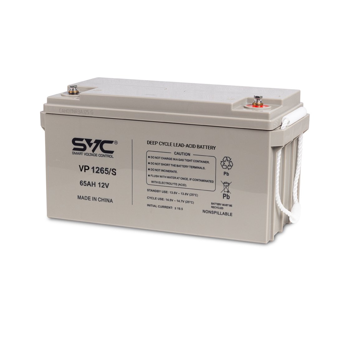 Аккумулятор для ИБП SVC VP1265/S 12В 65 Ач