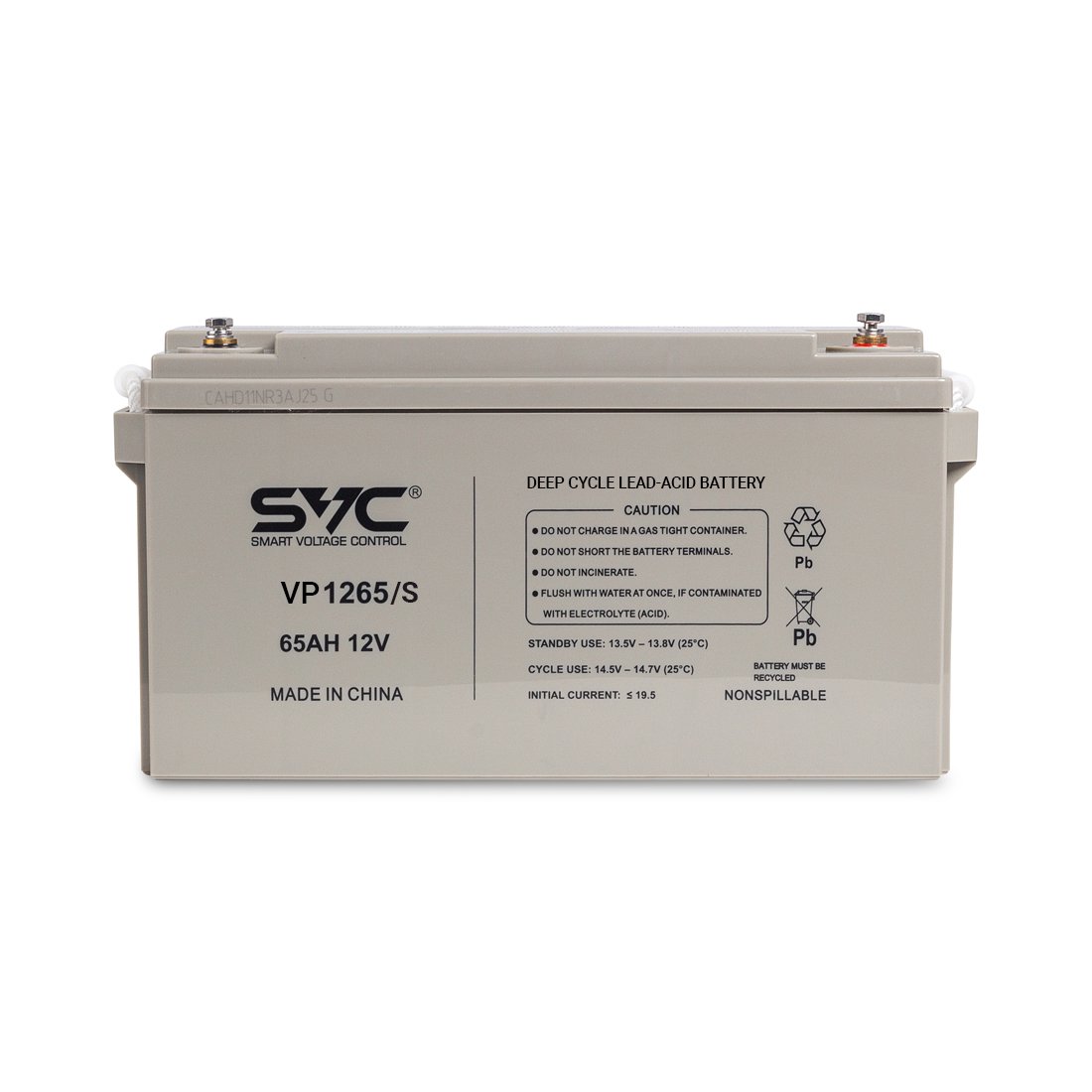 Аккумулятор для ИБП SVC VP1265/S 12В 65 Ач купить,0