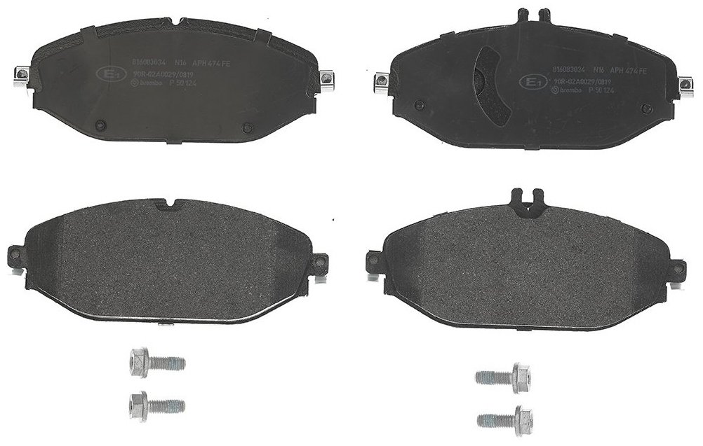 Колодки Brembo передние P50124 купить,NaN