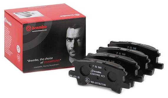 Колодки Brembo задние P83068 купить,NaN