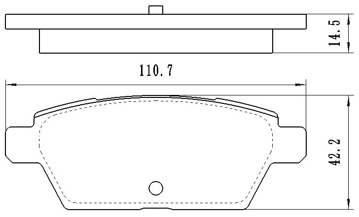 Колодки Winkod задние W1836BP купить,NaN
