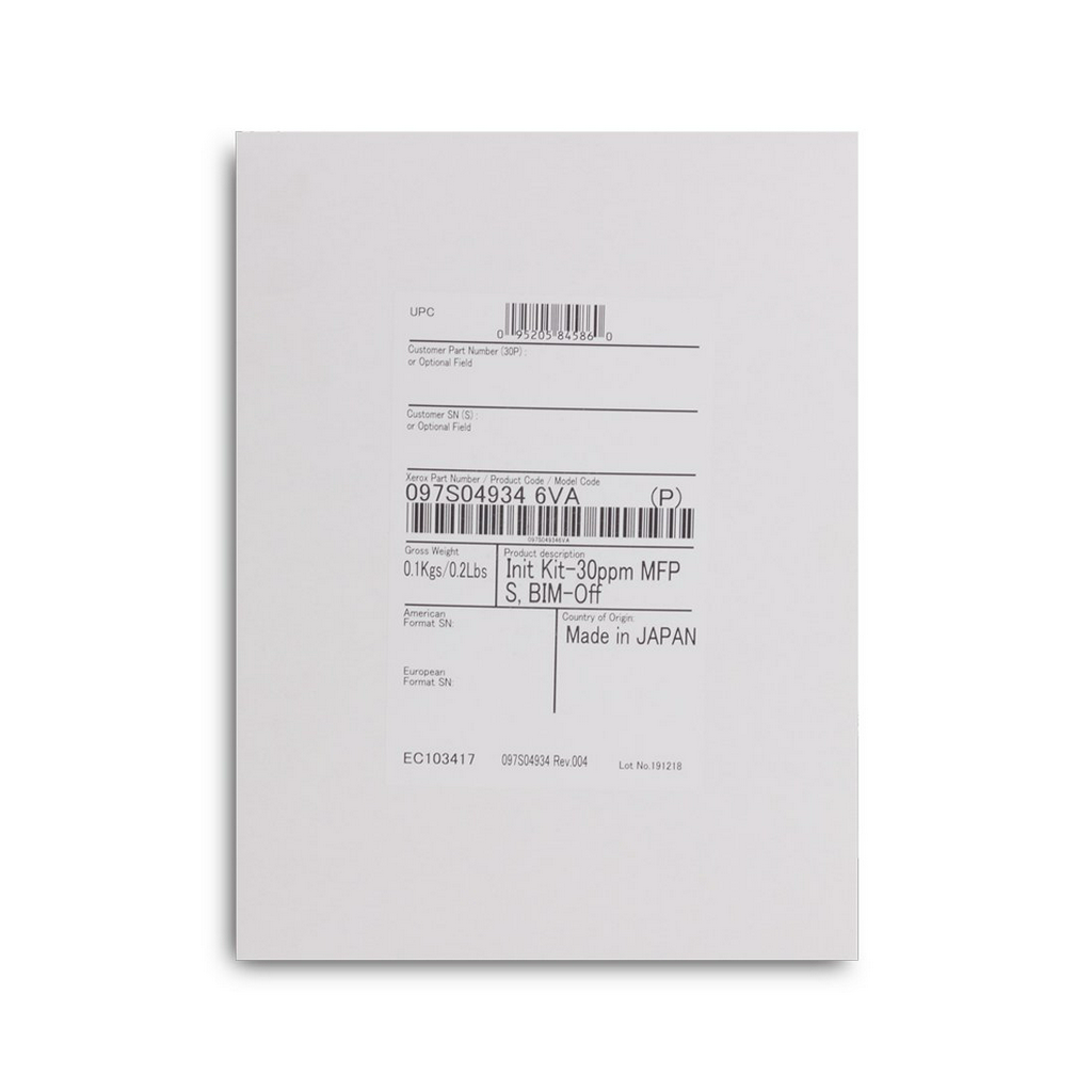 Комплект инициализации Xerox VersaLink С7030 (097S04934)