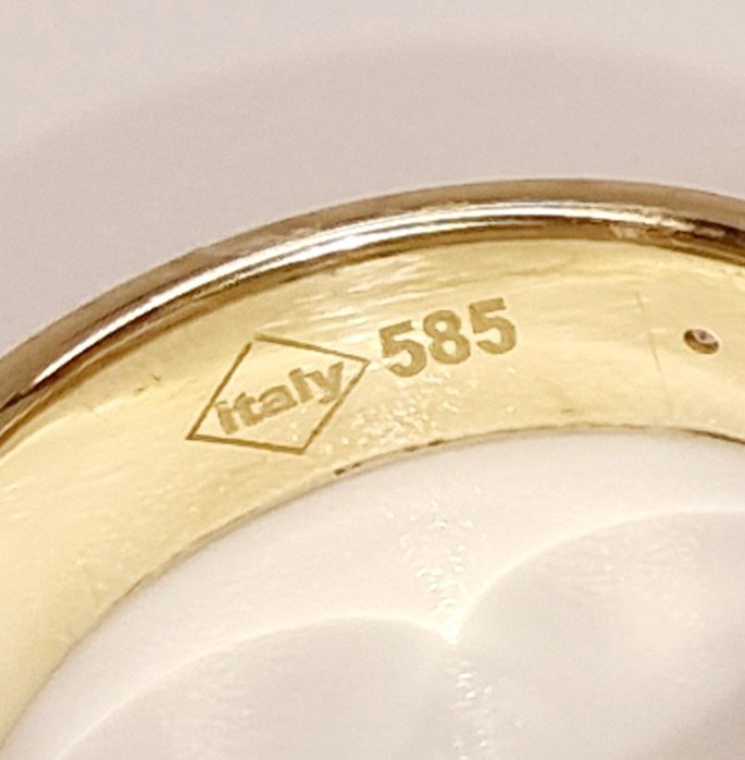 Кольцо Italy Exclusive KHW16 размер 16 вес 4.3 г золото, фианит купить,NaN