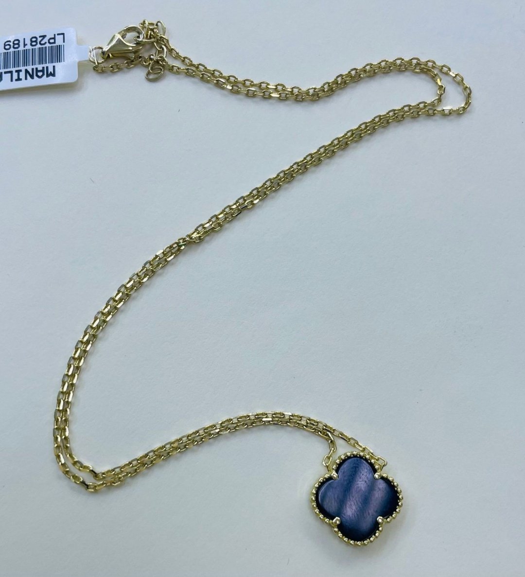 Колье Ab 987656 длина 45 см вес 3.59 г золото, оникс купить,NaN