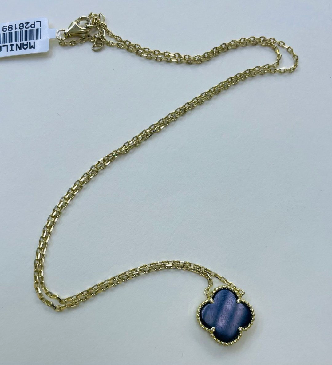 Колье Ab 987656 длина 45 см вес 3.59 г золото, оникс купить,NaN