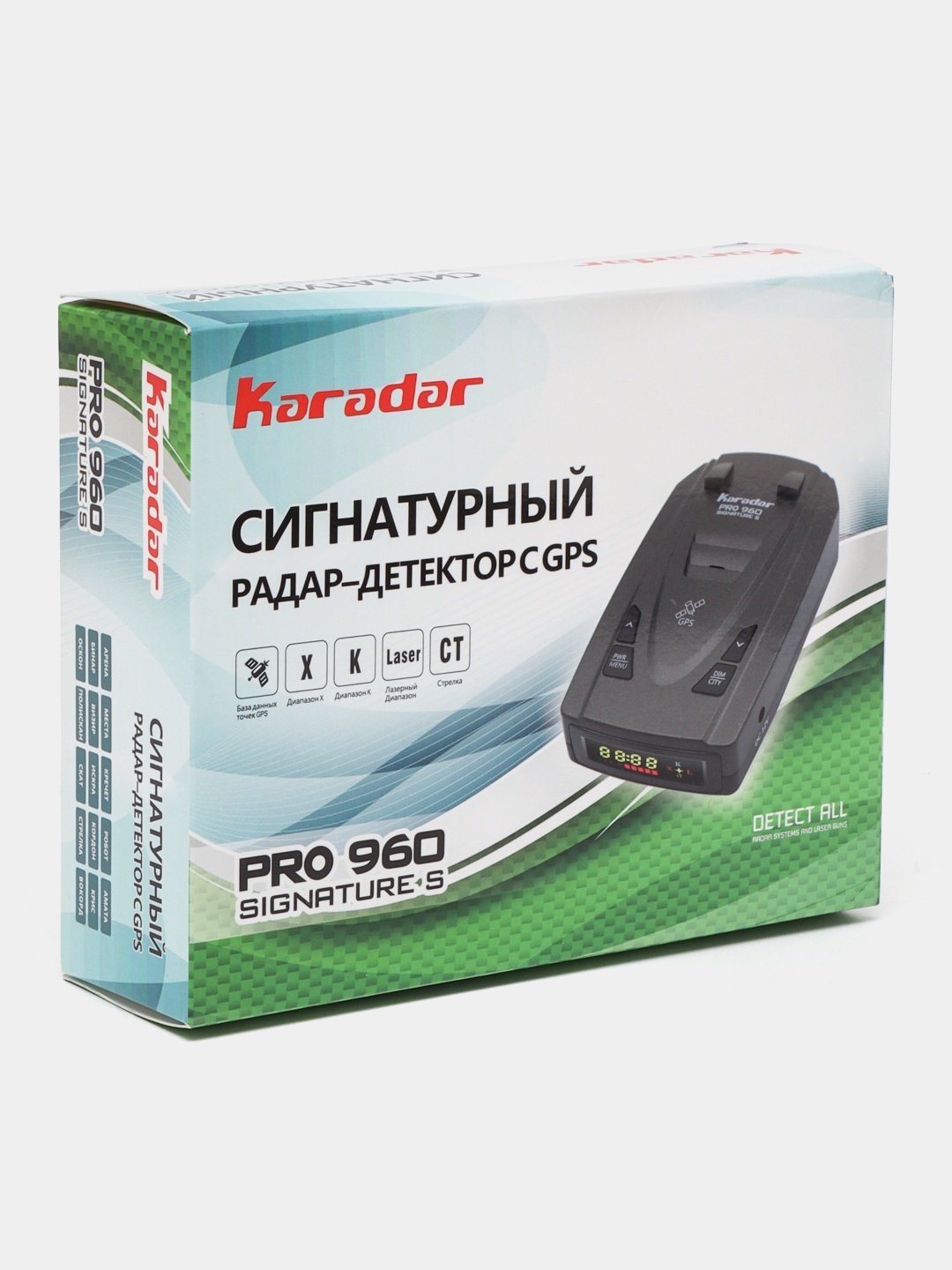 Радар-детектор Karadar PRO960S черный купить,NaN