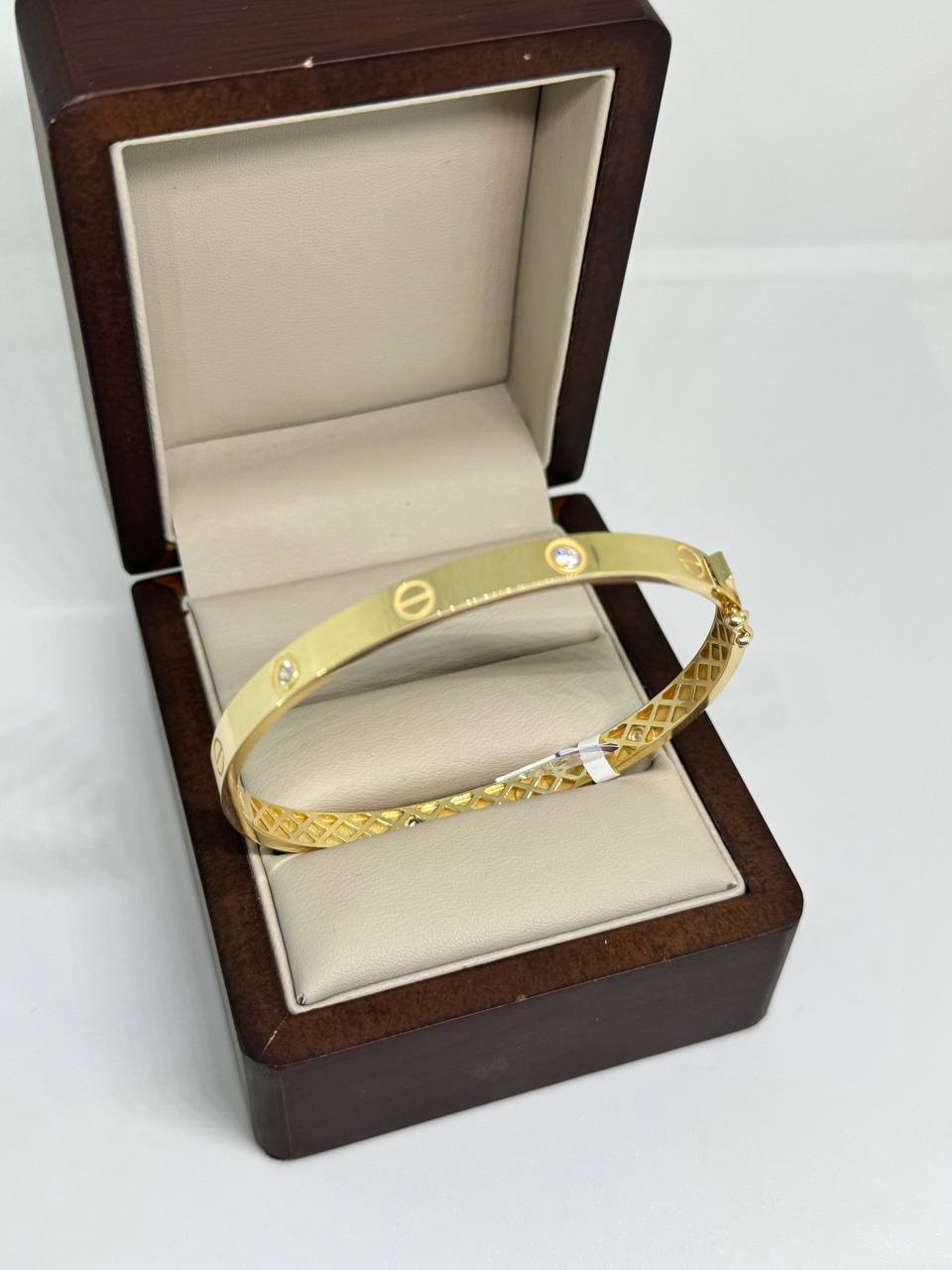Браслет Italian Gold 30061990 длина 18 см, вес 9.27 г золото, плетение отсутствует купить,NaN
