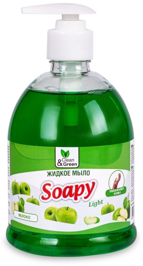 Жидкое мыло AVS Soapy Light яблоко 500мл купить,NaN